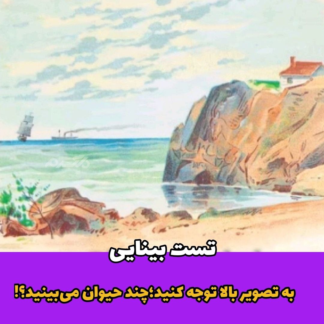 چند حیوان می‌بینید؟! / تست بینایی