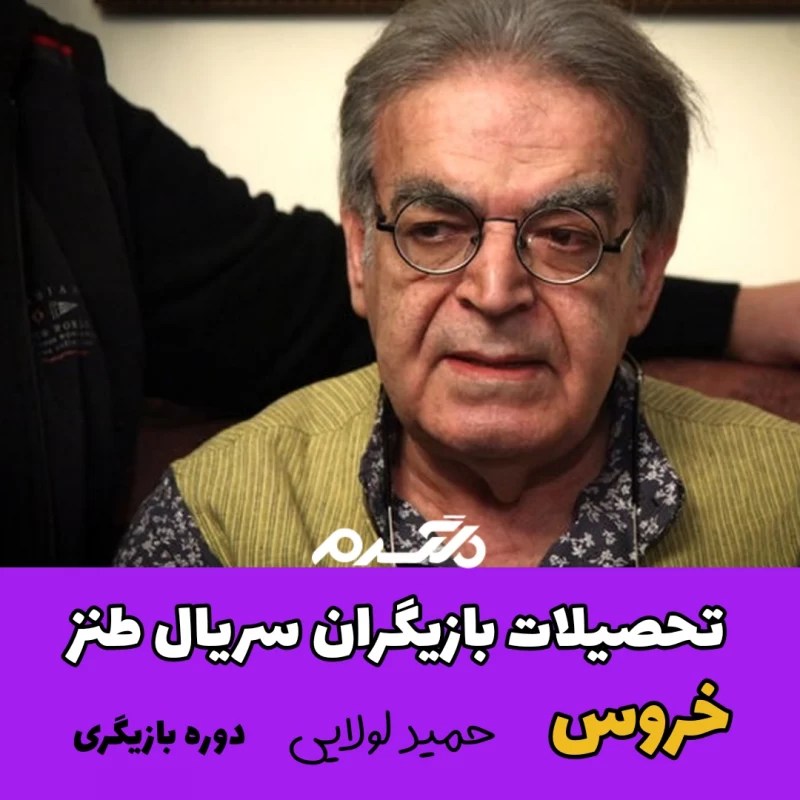 تحصیلات بازیگران سریال طنز خروس