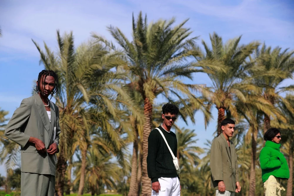 تصاویری از فش شوی دیدنی و جدید جوانان عراقی