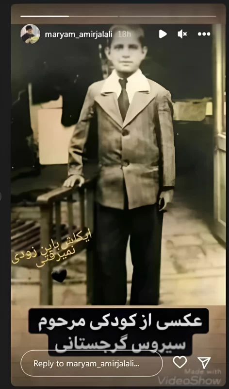 مریم امیرجلالی با این استوری ناراحت کننده اشک مخاطبینش را درآورد