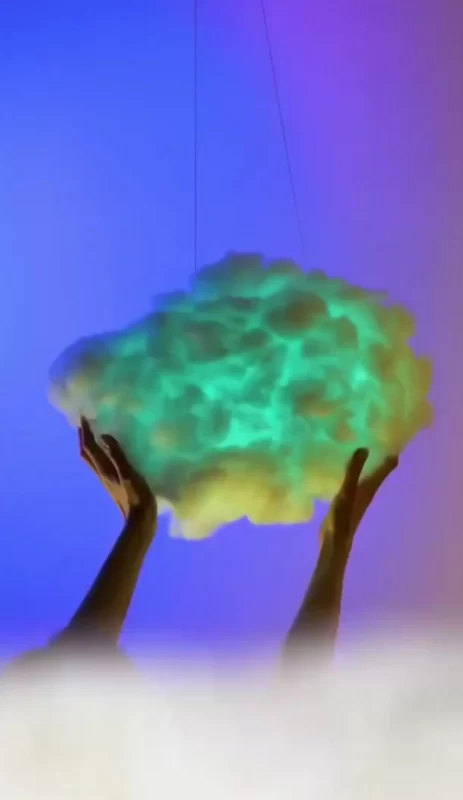 ساخت شب خواب ابری نوری خوشگل برای اتاق خوابت