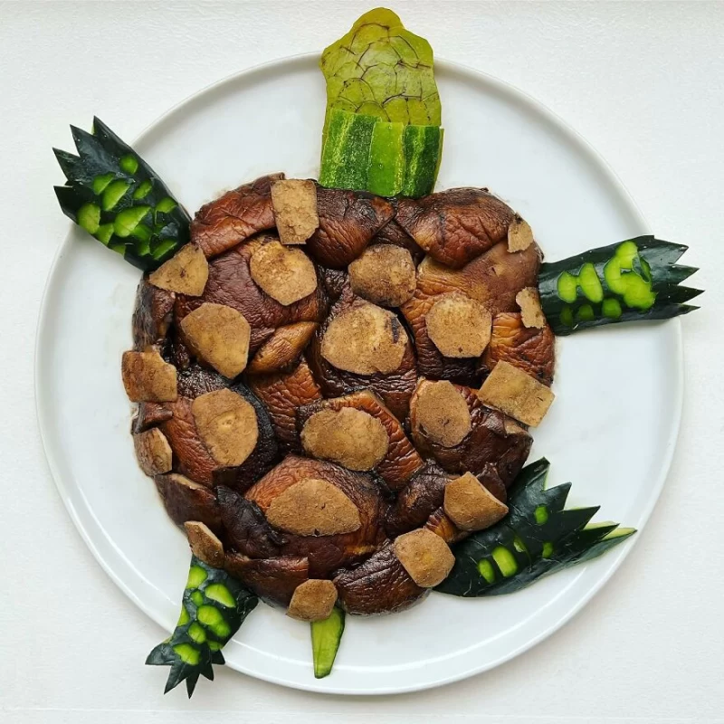 هنر غذا با الهام از حیوانات زیبا، شخصیت های معروف و طرح های مختلف دیگر توسط هنرمند هارلی لانگبرگ