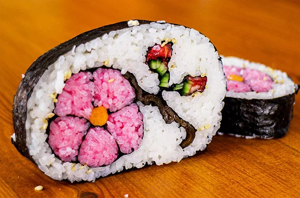 تکه های خلاقانه سوشی که شما را به اشتها می اندازد