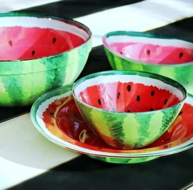 اگه هندوانه بشه رنگ تم مورد علاقه زندگیت نتیجه اینجوری میشه