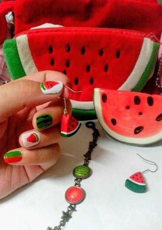 اگه هندوانه بشه رنگ تم مورد علاقه زندگیت نتیجه اینجوری میشه
