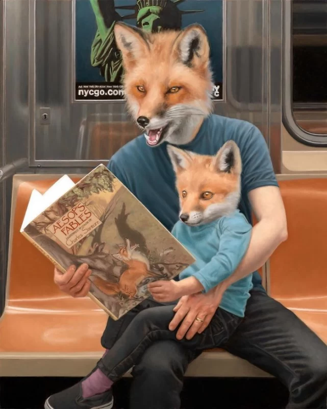 وقتی حیوانات سوار مترو شوند هم جالب میشه ها