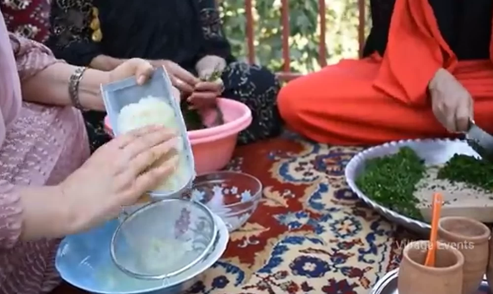 پختن پلو ماهی به روش خانم کردستانی