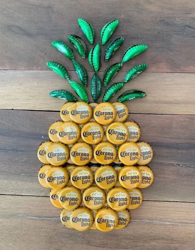کاردستی با درب بطری