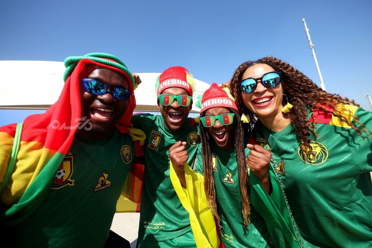  هواداران تیم های کامرون و سوییس/جام جهانی قطر