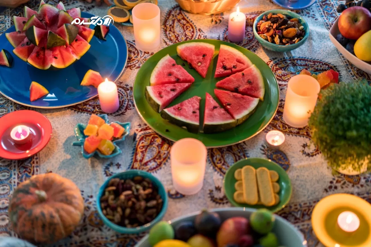 میوه های شب یلدا/نماد میوه های یلدا