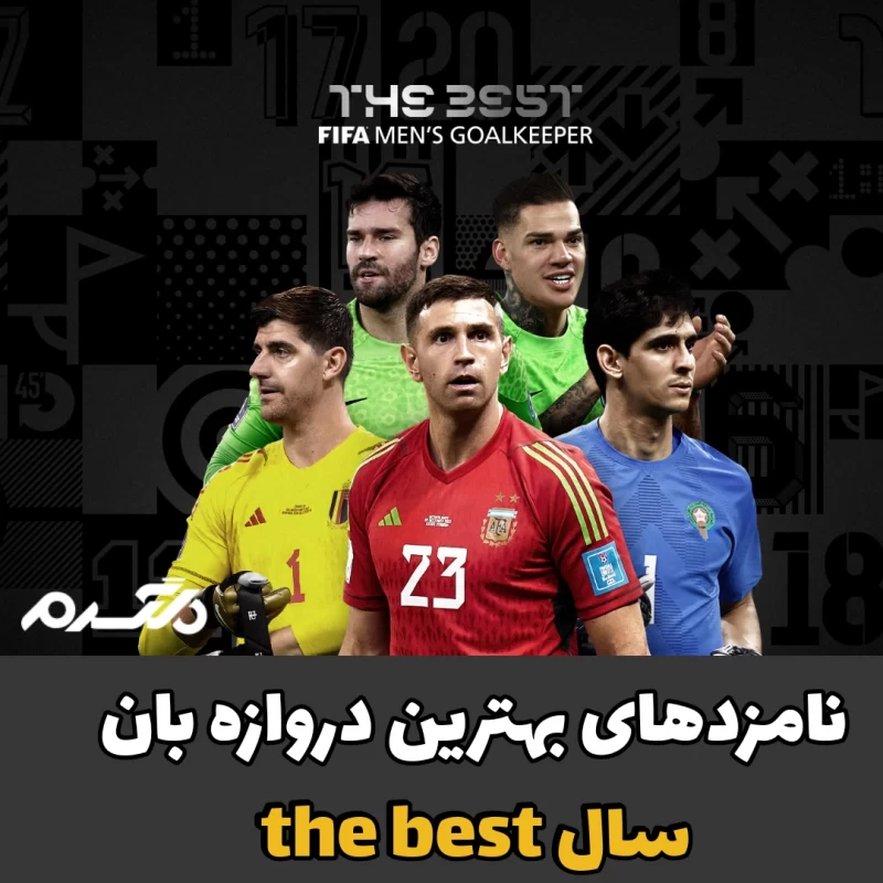نامزدهای بهترین جوایز فوتبال فیفا
