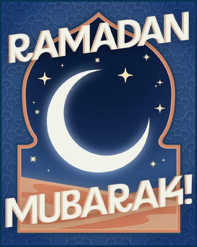 تبریک ماه رمضان میکی ماوس
