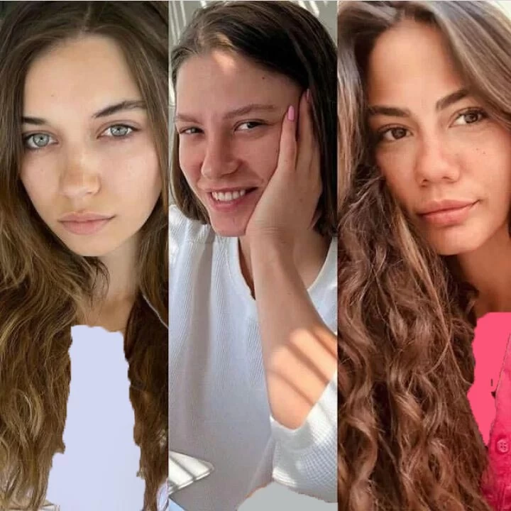 چهره بدون آرایش