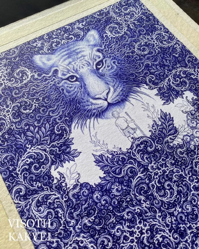نقاشی با خودکار