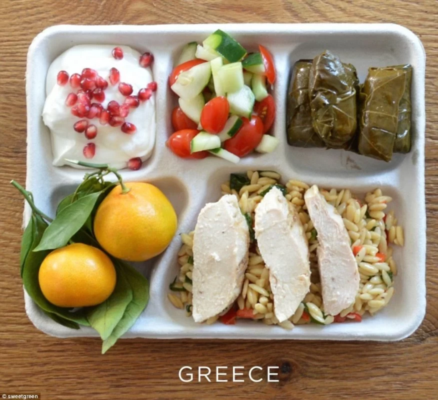 ناهاری که بچه ها در کشورهای مختلف در مدرسه میخورند