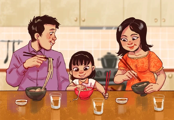شگرد والدین ژاپنی برای تربیت فرزندانشان به خوردن غذای سالم