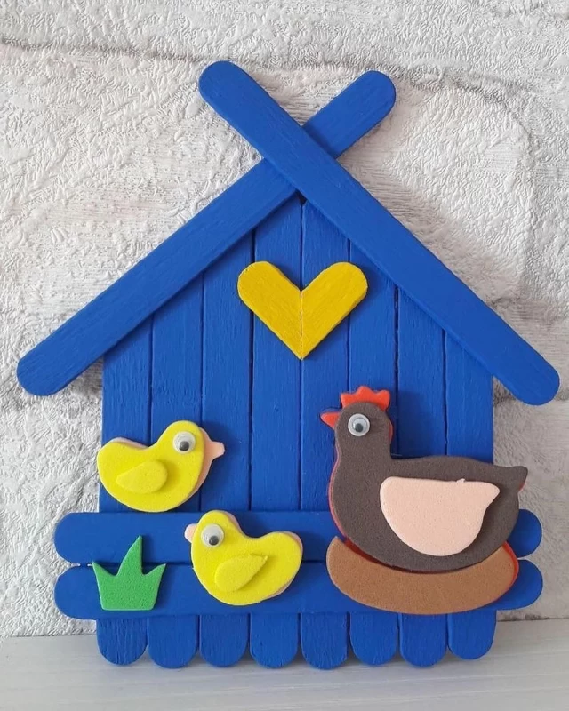 کاردستی با چوب بستنی