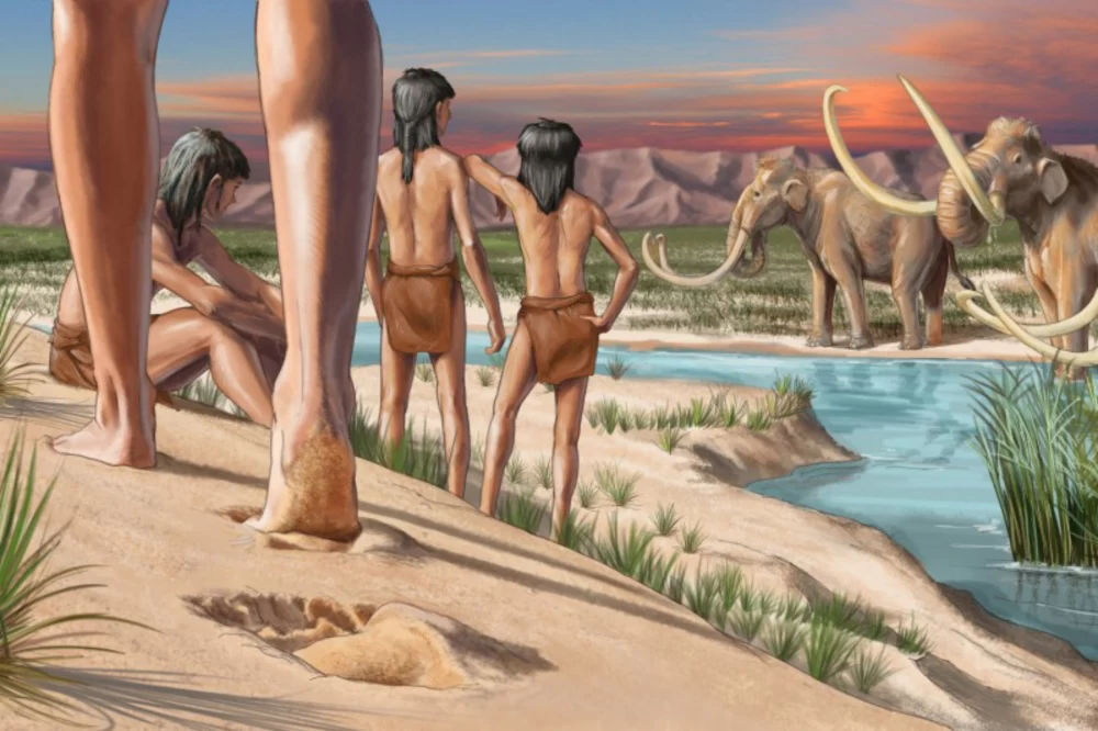 کشف رد پای انسان با قدمت ۱۲ هزار سال پیش