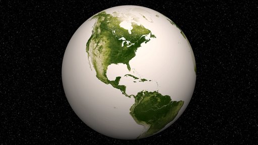 تصاویر ماهواره ای بسیار حیرت انگیزِ پوشش گیاهی زمین