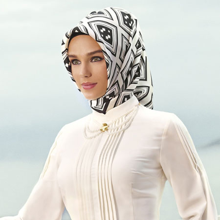 مدل بستن روسری-بستن روسری