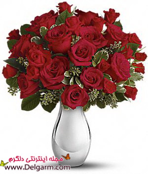 تززین گل رز و تزیین دسته گل