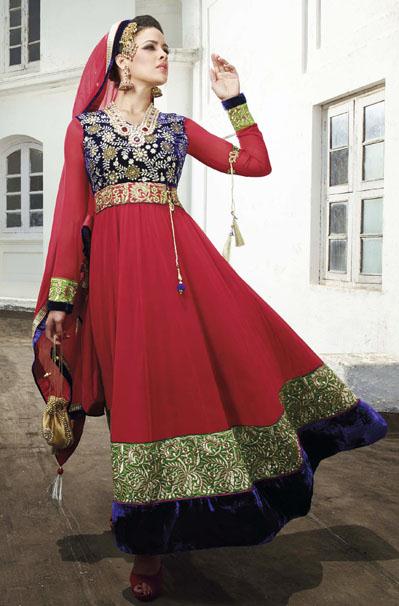 عکس ساری هندی-لباس هندی-salwar kamaz