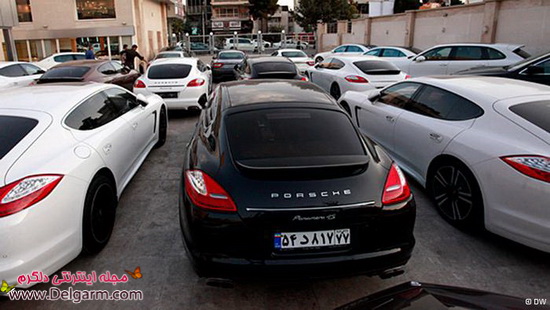 خودروهای لوکس در تهران