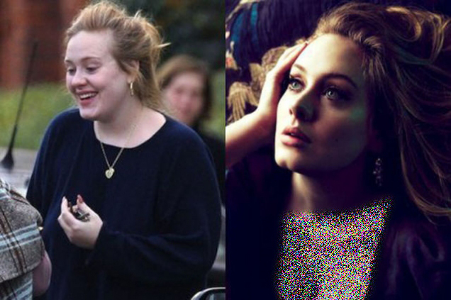 افراد مشهور و قبل و بعد از آرایش