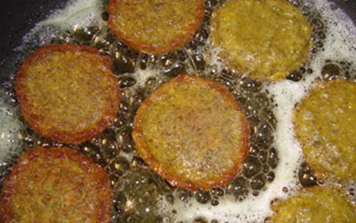 طرز تهیه کوکو عدس