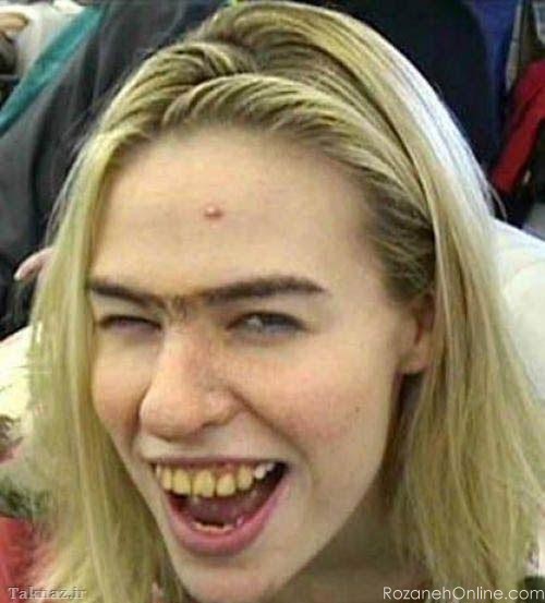 عکس دختر زشت با مقنعه