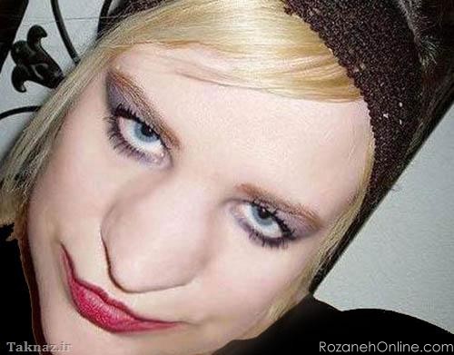 عکس دختر زشت با مقنعه