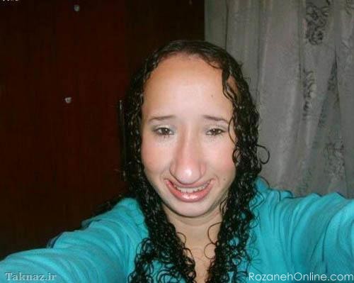 عکس دختر زشت با مقنعه