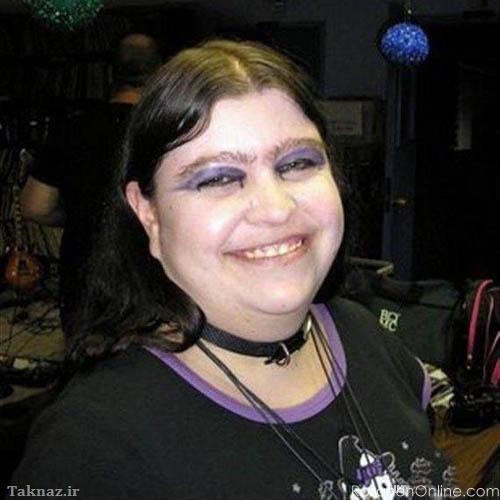 عکس دختر زشت با مقنعه