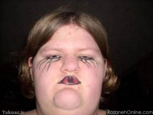 عکس خفن عکس دختر زشت طبیعی