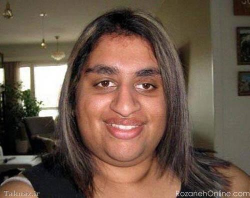 عکس دختر زشت با مقنعه