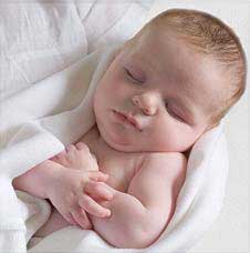 بهترین وضعیت برای خواب نوزاد