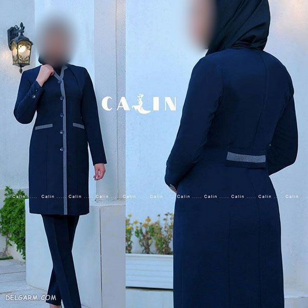 مدل جدید مانتو اداری و رسمی پاییز 98
