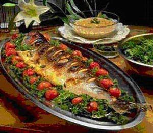 طرز تهیه ماهـی شكـم پر