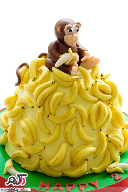 مدل های فانتزی کیک تولد میمون 