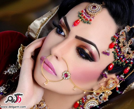 مدل آرایش عروس هندی ۲۰۱۵ 