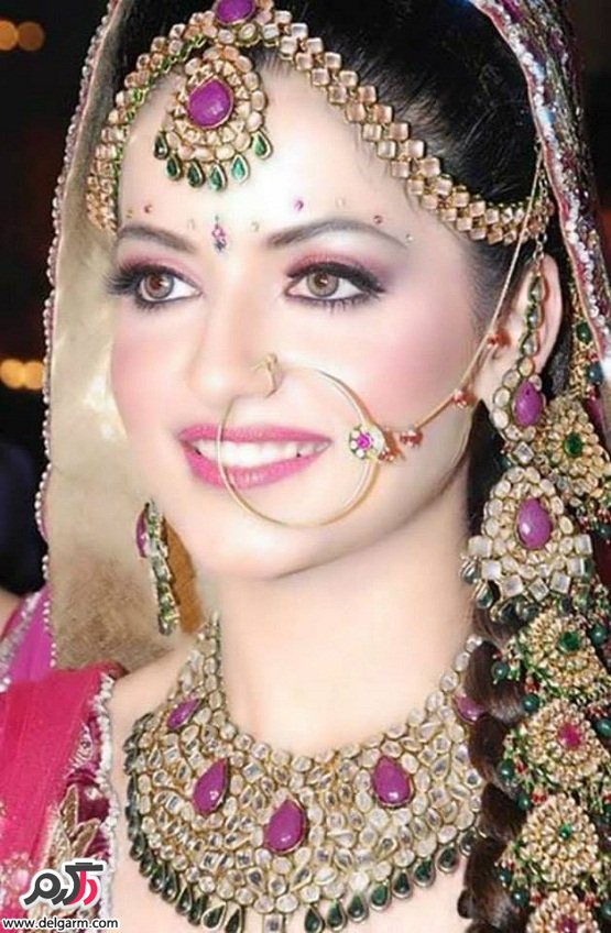 مدل آرایش عروس هندی ۲۰۱۵