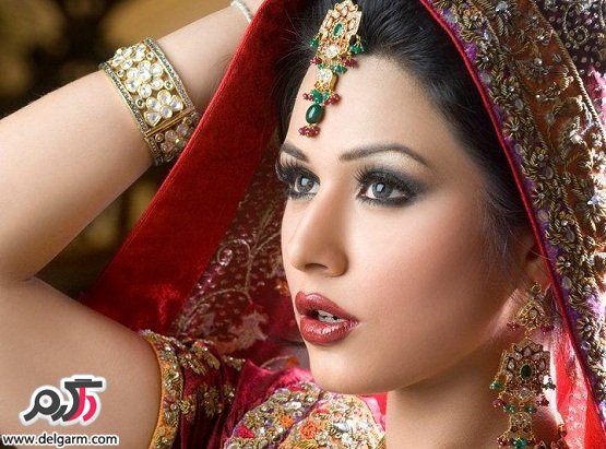 مدل آرایش عروس هندی ۲۰۱۵ 