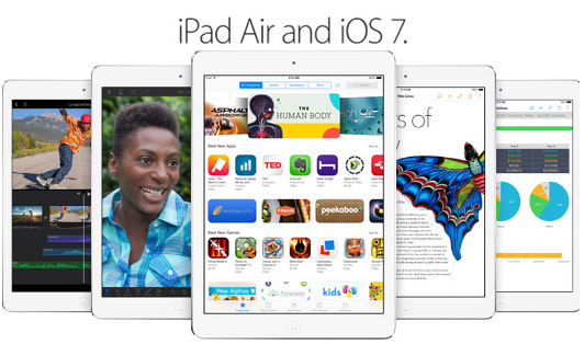 شرکت اپل از آیپد ایر -iPad Air-رونمایی کرد.