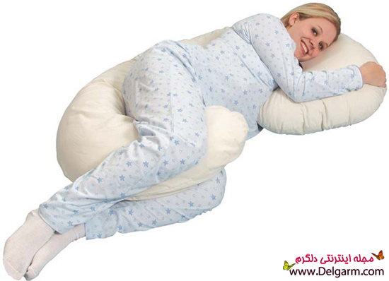 بهترین مدل خوابیدن در دوران بارداری