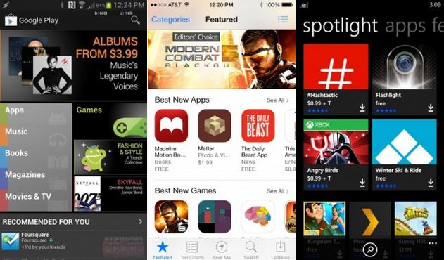  بررسی تخصصی مقایسه سه سیستم عامل اندروید،ویندوزفون و iOS و اعلام برنده