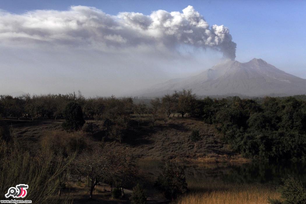 فوران آتشفشان کالبکو در شیلی