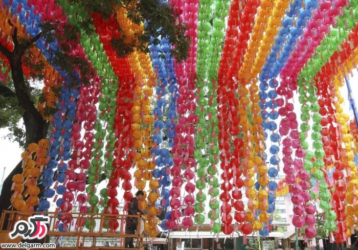 آخرین روز فستیوال های مخصوص تولد بودا در سئول کره جنوبی