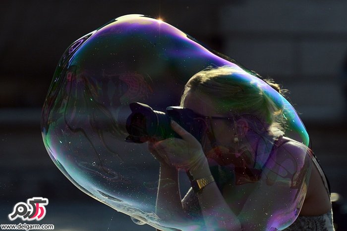 عکاسی از حباب!