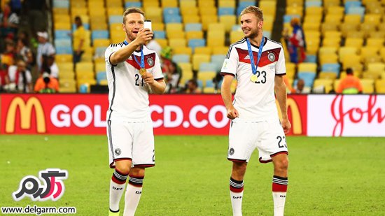 گزارش تصویری بُرد آلمان و اهدای جام جهانی 2014