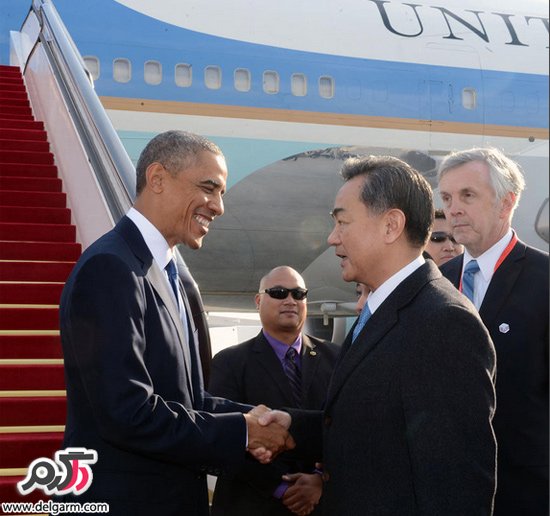 ورود باراک اوباما به پکن
